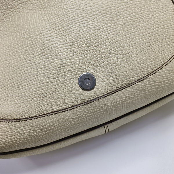 Calfskin Shoulder Bag Beige