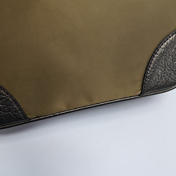 Special Material Top Handle Bag Green
