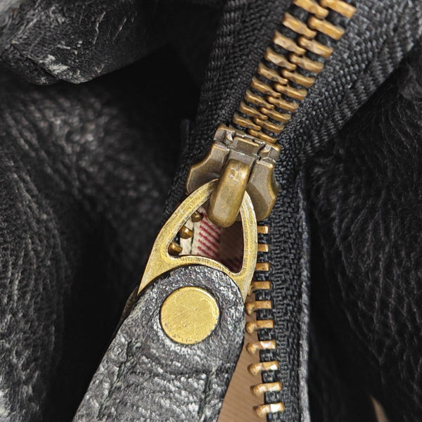 Quilted Leather Black