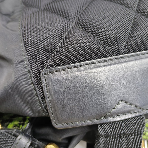 The Rucksack Nylon Black