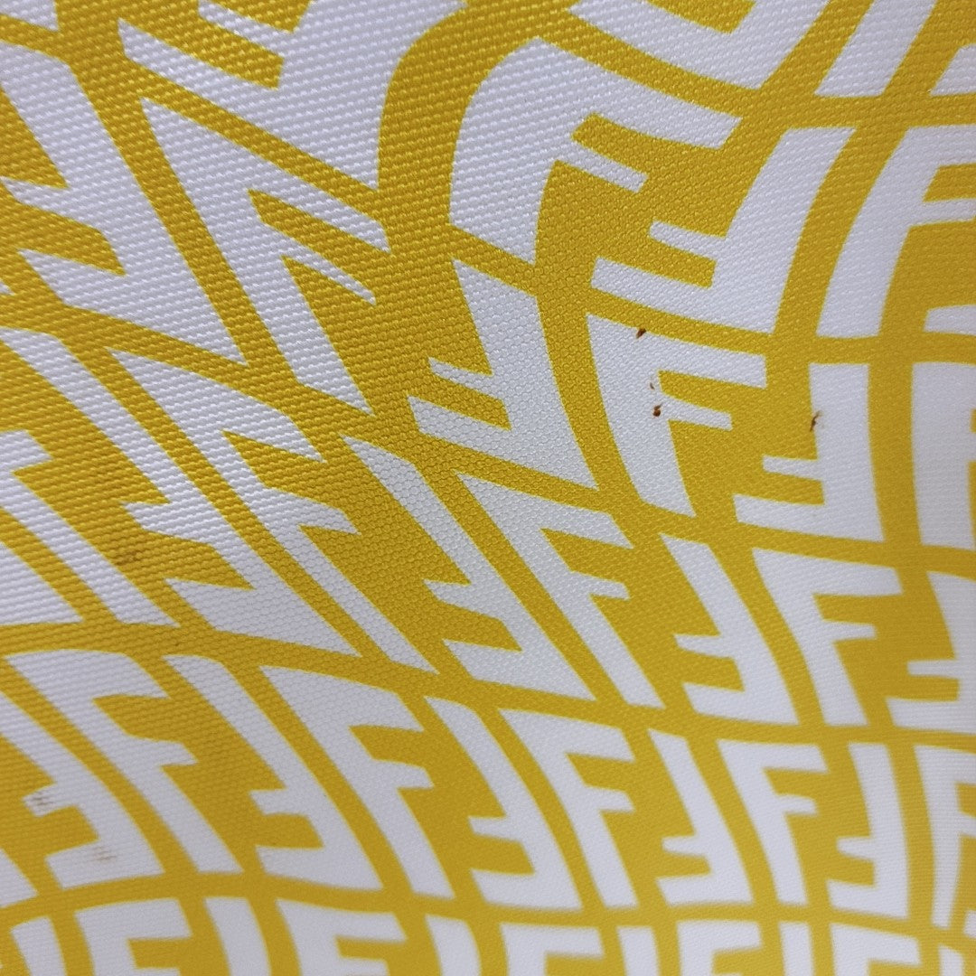 FF Vertigo Coated Canvas Yellow