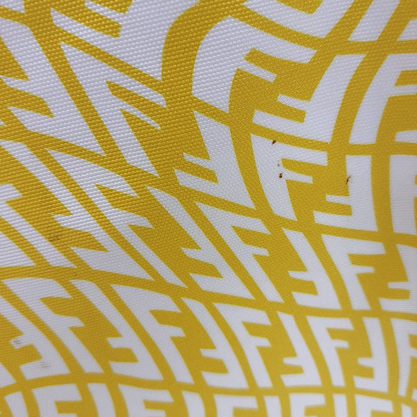 FF Vertigo Coated Canvas Yellow