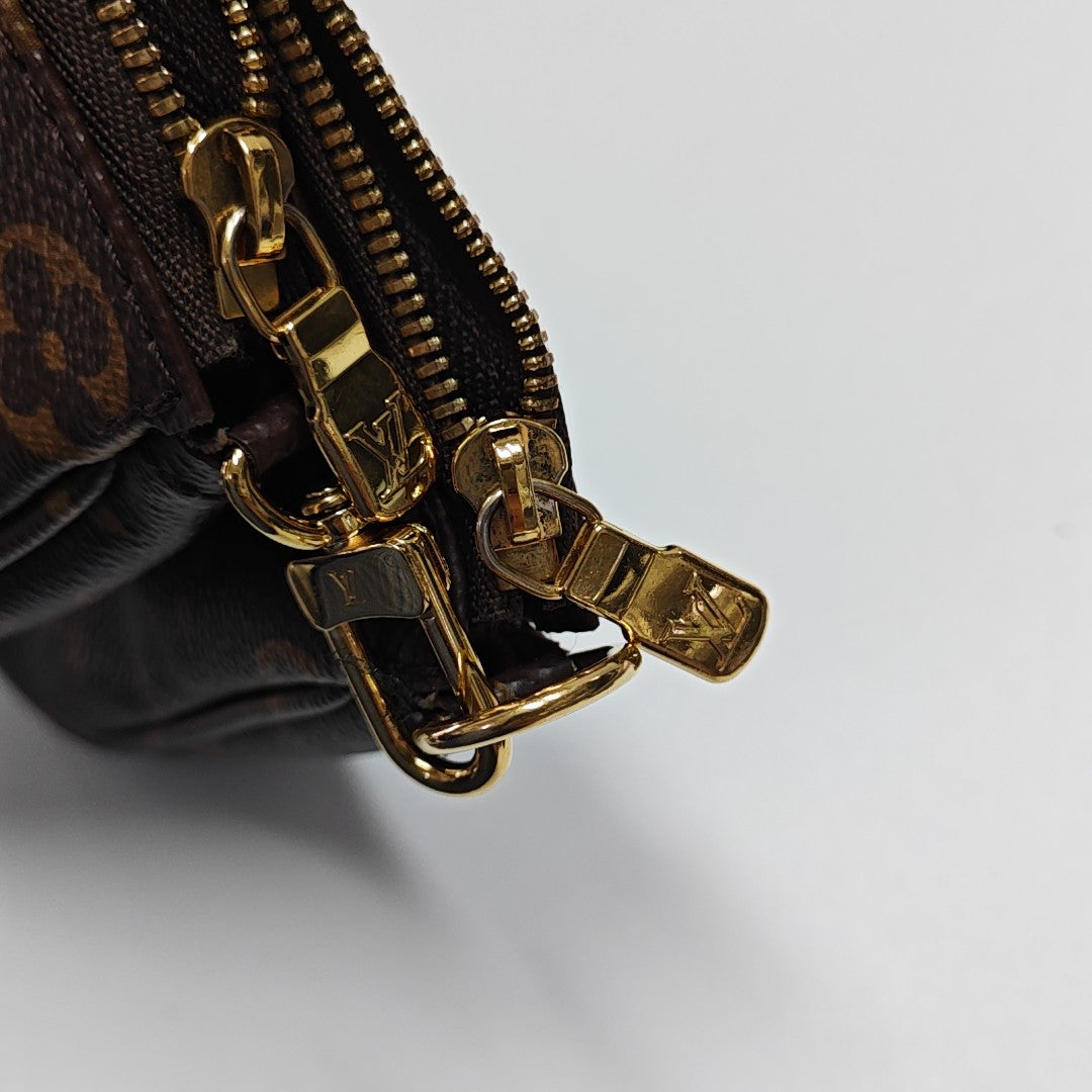 MULTI Monogram Coated Canvas Brown