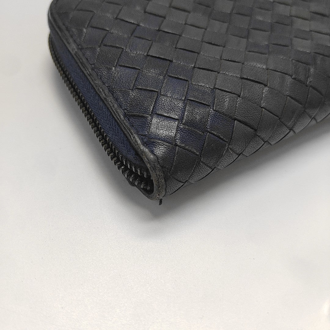 Lambskin Wallet Blue