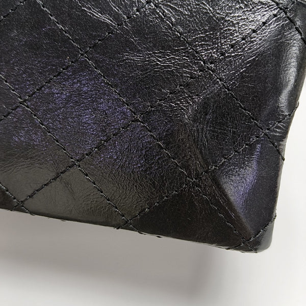 2.55 227 Quilted Calfskin Black