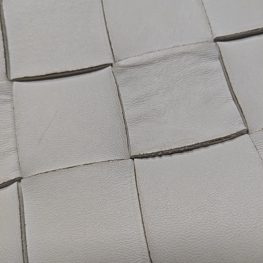 Cassette Medium Calfskin White