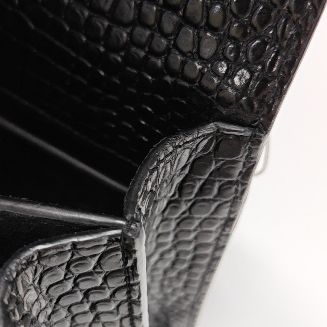 SUNSET Medium Calfskin Black