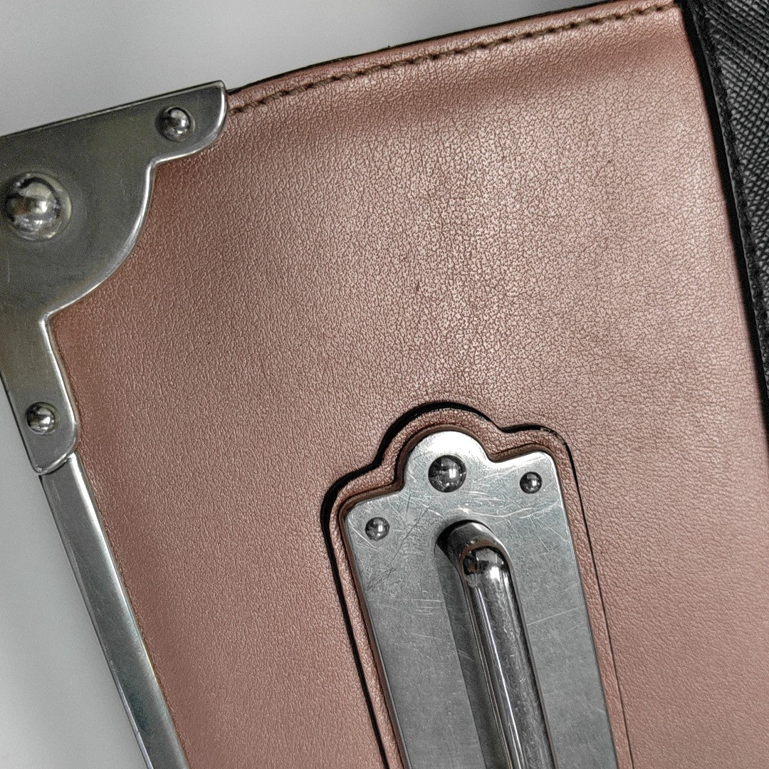 Cahier Saffiano Calfskin Pink