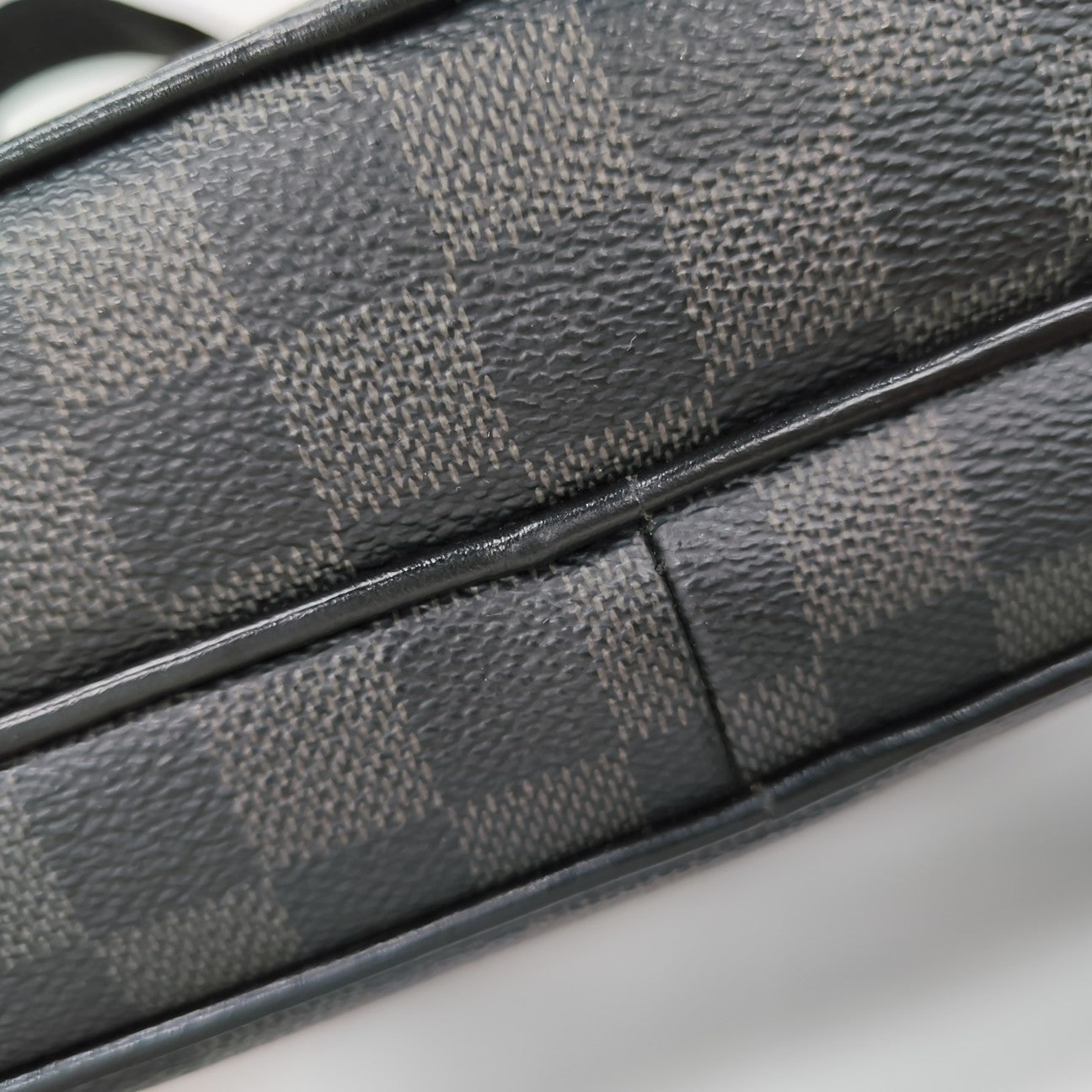 TROCADERO PM Damier Graphite Coated Canvas Gray