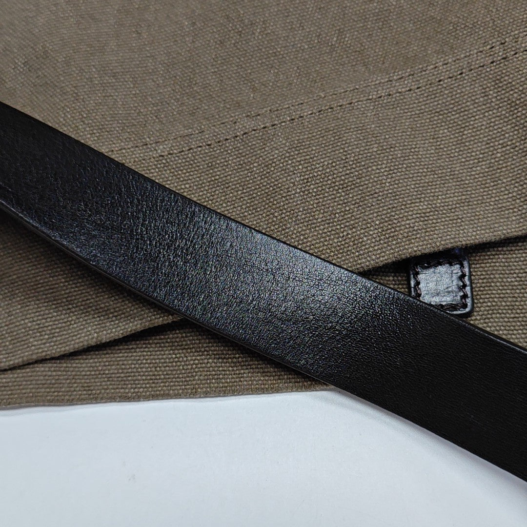 Canvas Shoulder Bag Brown