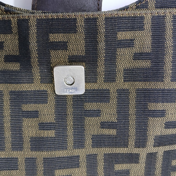 Vintage Canvas Bag Fabric Brown
