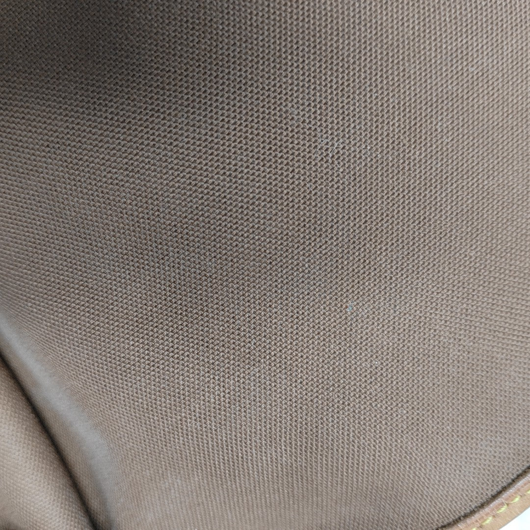 SAUMUR 30 Monogram Coated Canvas Brown