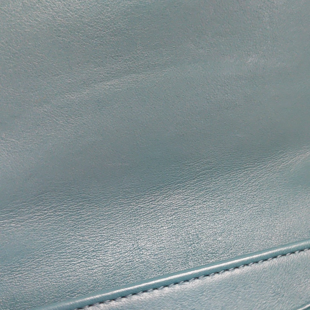 Quilted Calfskin Blue