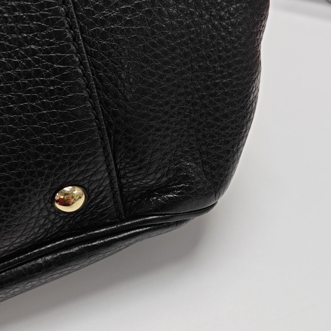 Calfskin Tote Bag Black