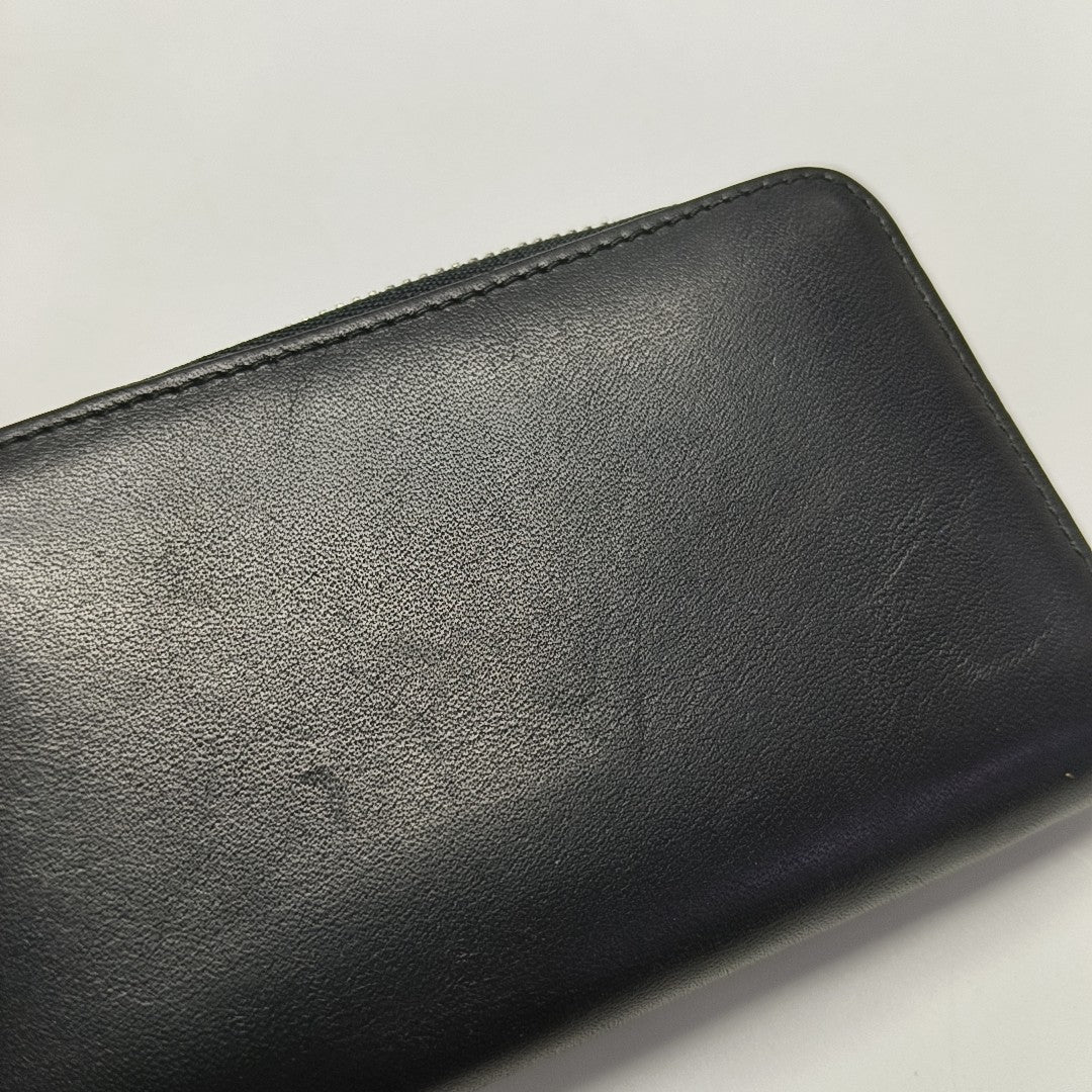 Calfskin Coin Purse Black