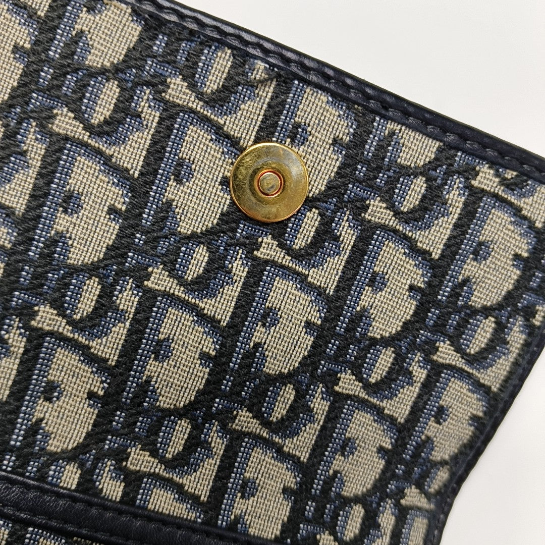 30 Montaigne Oblique Canvas Blue