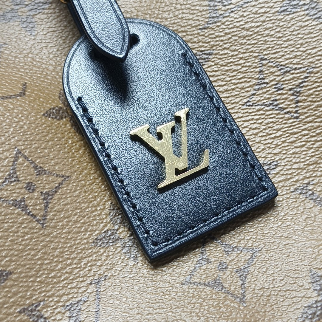 ATLANTIS PM Monogram Coated Canvas Brown