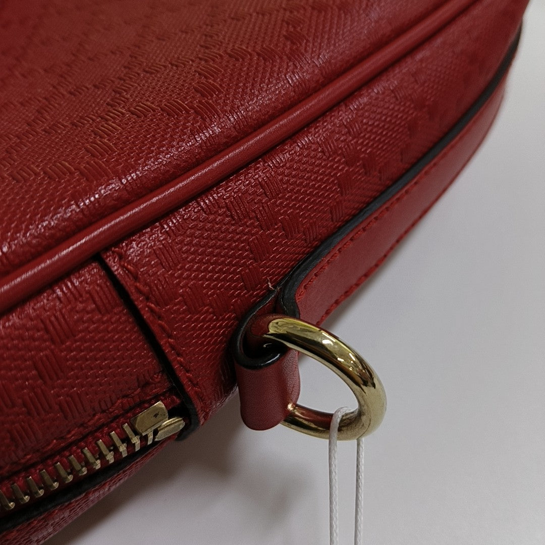 Signature Calfskin Red