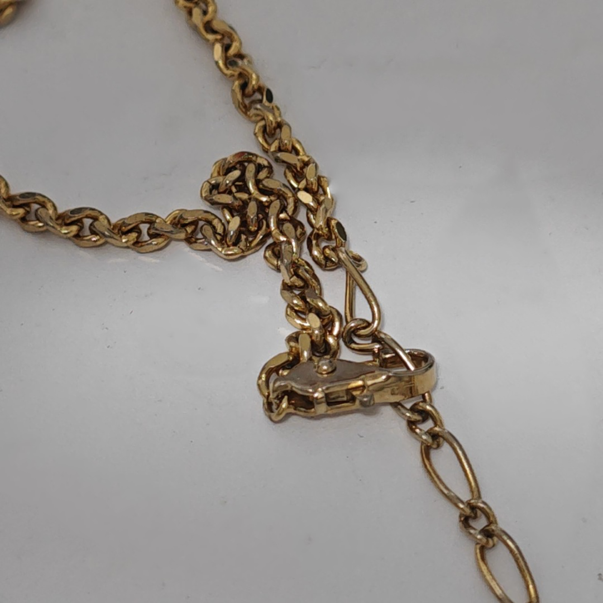 Metal Rose Gold Necklace
