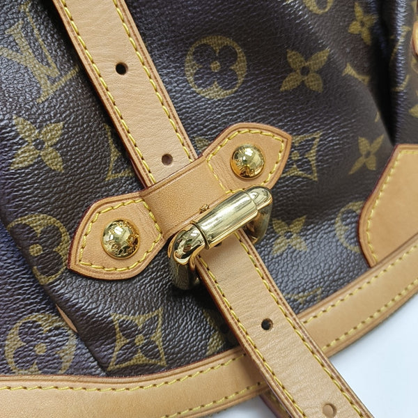 TIVOLI GM Monogram Coated Canvas Brown