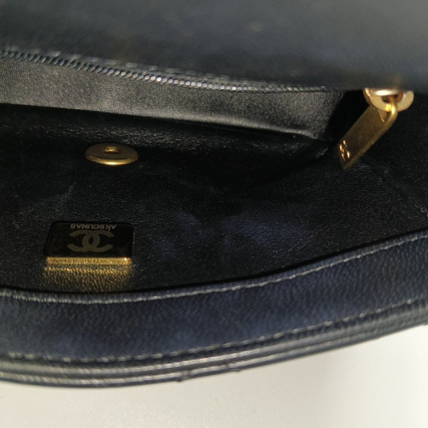 CLASSIC FLAP Mini Quilted Lambskin Black