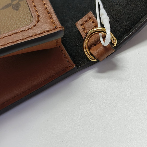DAUPHINE WOC Monogram Coated Canvas Brown