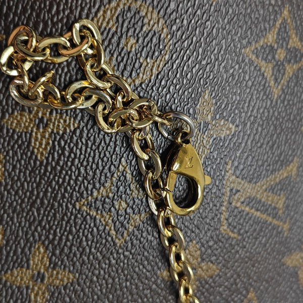 FÉLICIE Monogram Coated Canvas Brown
