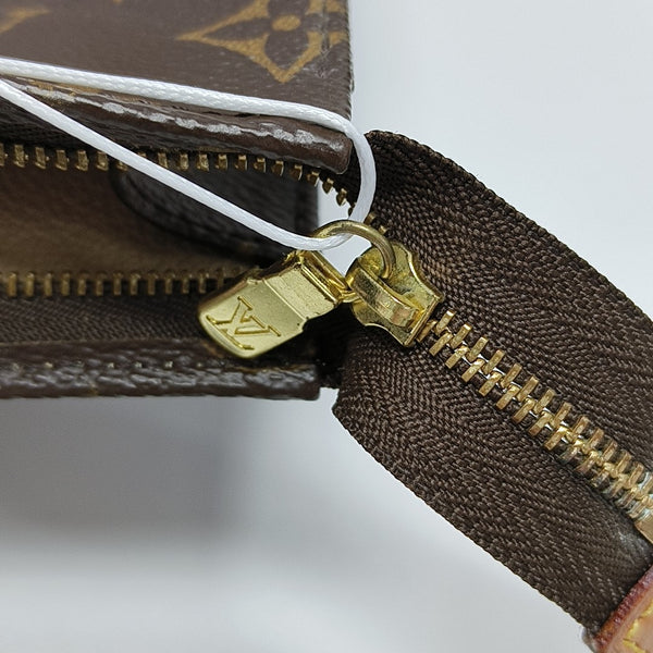 TOILET POCKET 26 Monogram Coated Canvas Brown