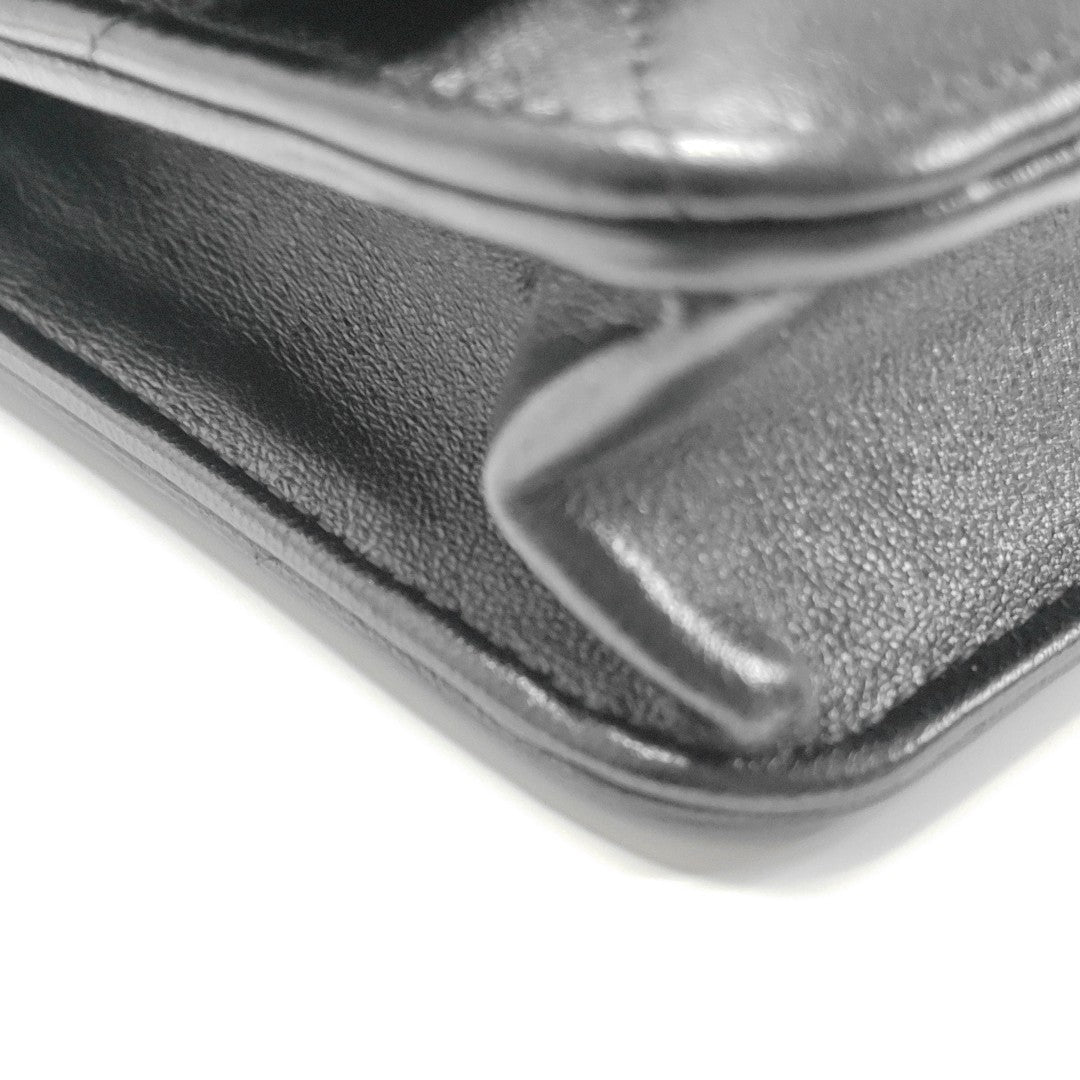 CHANEL 19 WOC Quilted Lambskin Black