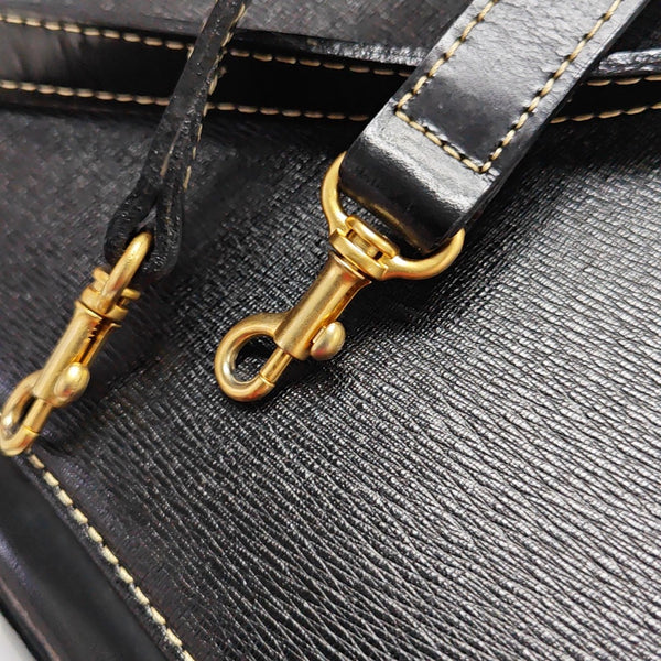 Calfskin Shoulder Bag Black