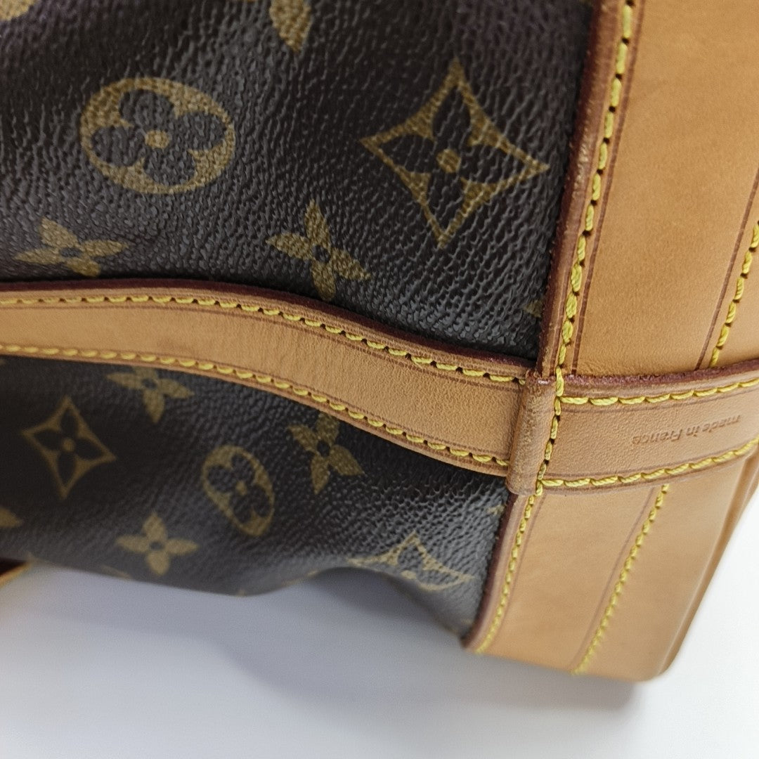 NOÉ GM Monogram Coated Canvas Brown