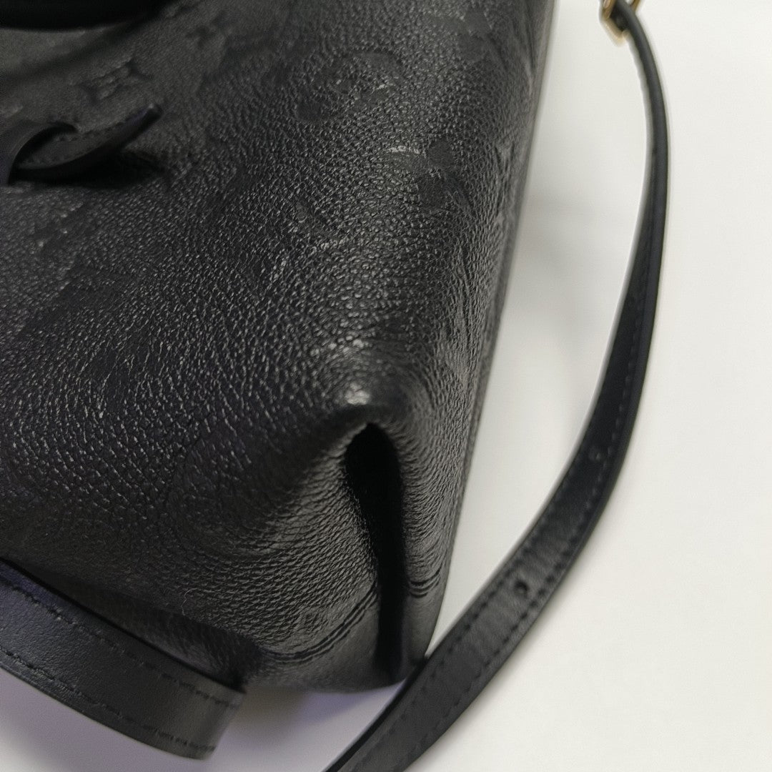 BABYLONE TOTE PM Monogram Calfskin Black