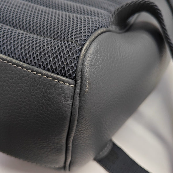 Saddle Medium Calfskin Gray