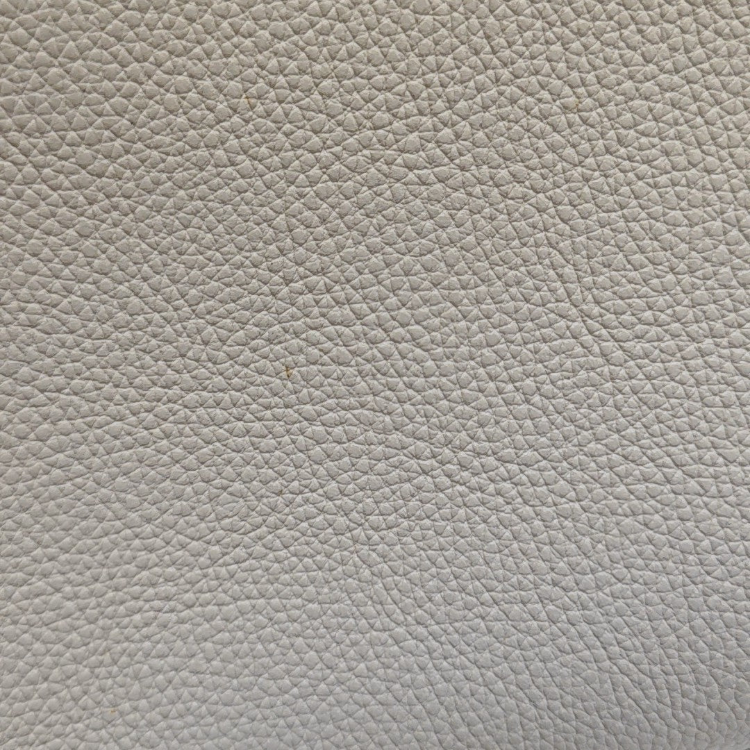 Zumi Medium Calfskin White
