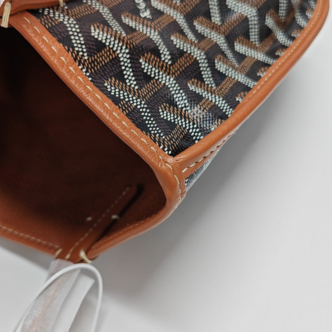 Anjou Coated Canvas Brown