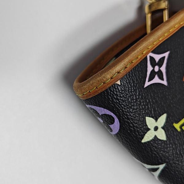 LV × TM SHIRLEY Monogram Coated Canvas Black