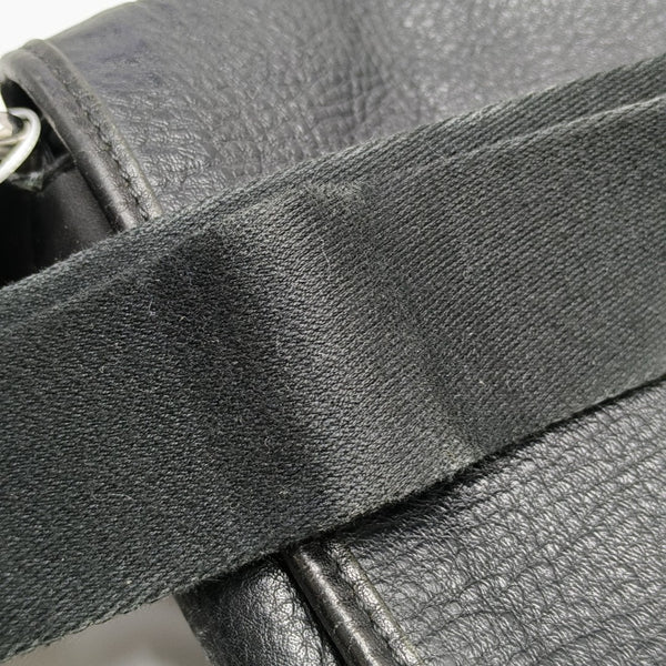 Calfskin Shoulder Bag Black