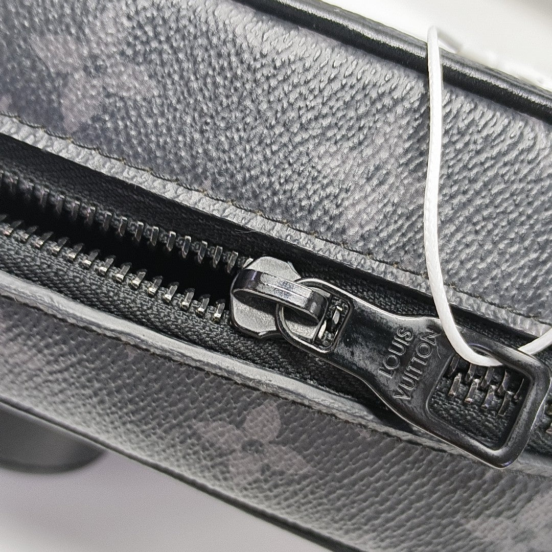 SOFT TRUNK Mini Monogram Coated Canvas Black