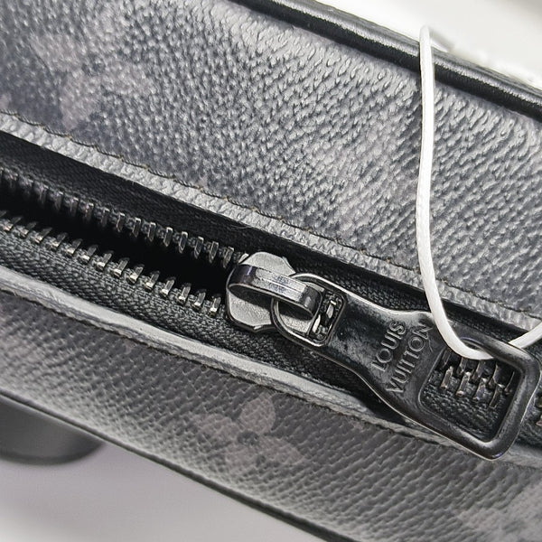 SOFT TRUNK Mini Monogram Coated Canvas Black
