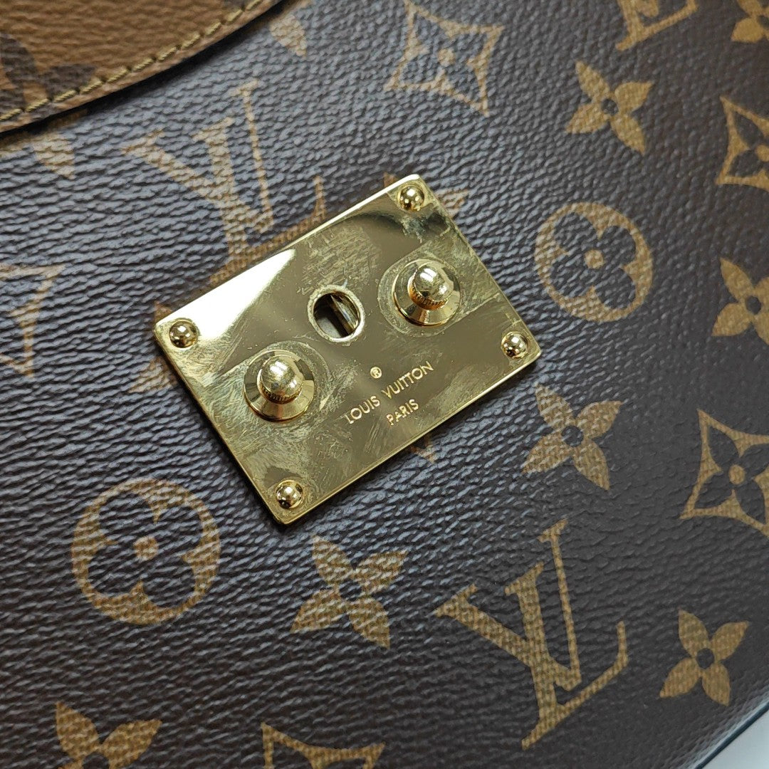 TWINNY Monogram Coated Canvas Brown