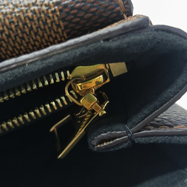 VAVIN PM Damier Ebene Coated Canvas Brown