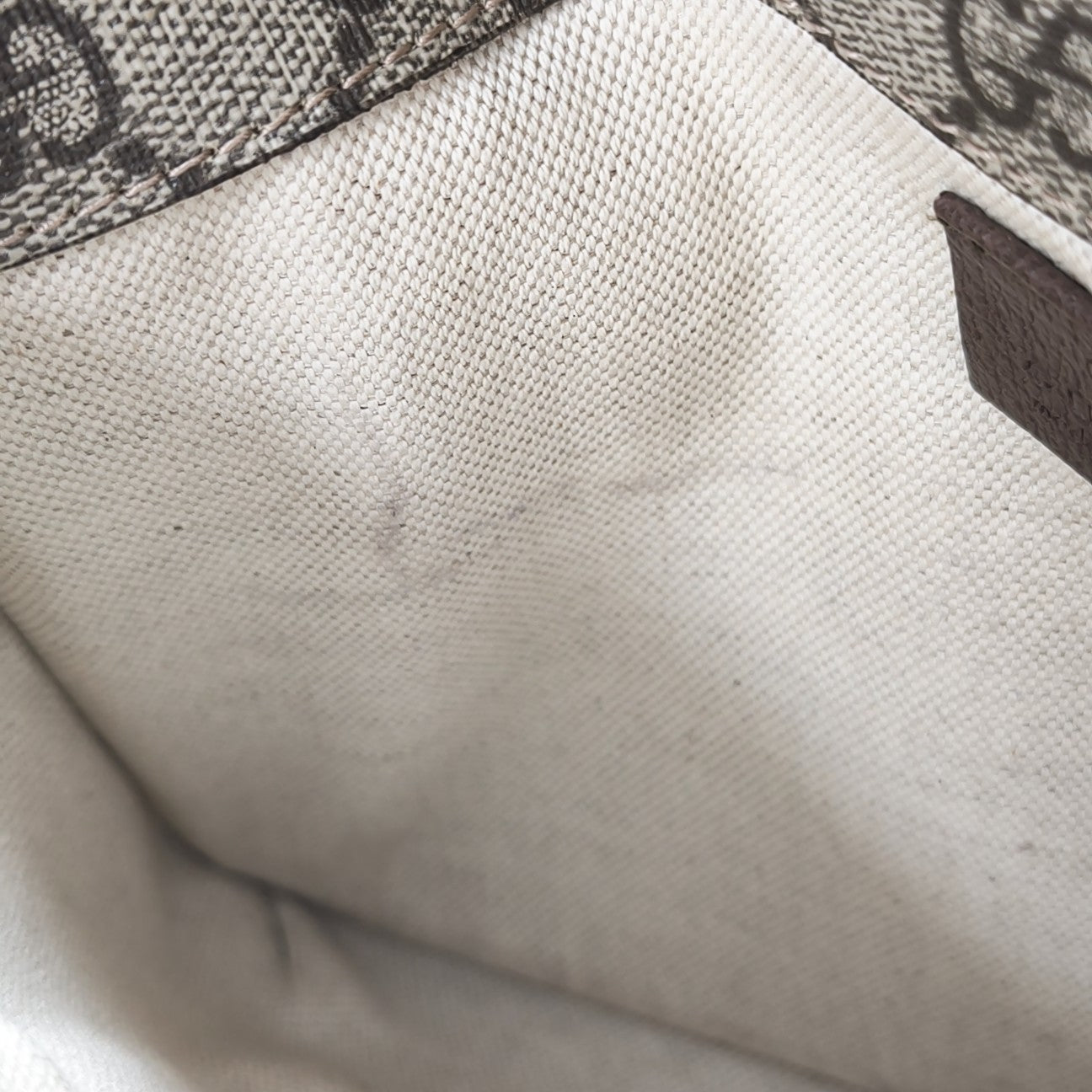 Neo Vintage Monogram Coated Canvas Beige