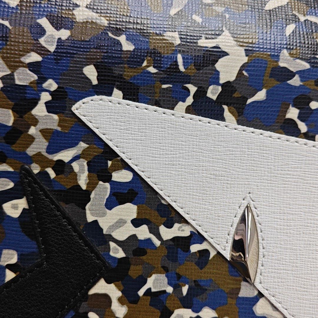 Calfskin Clutch Multicolor