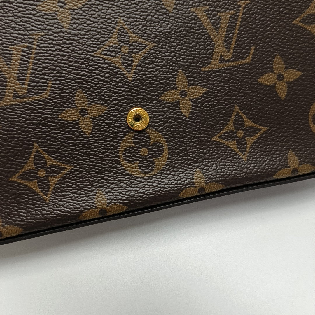 FÉLICIE Monogram Coated Canvas Brown