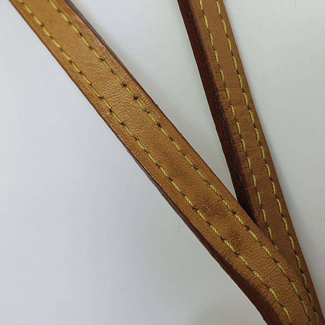 NÉONOÉ Nano Monogram Coated Canvas Brown