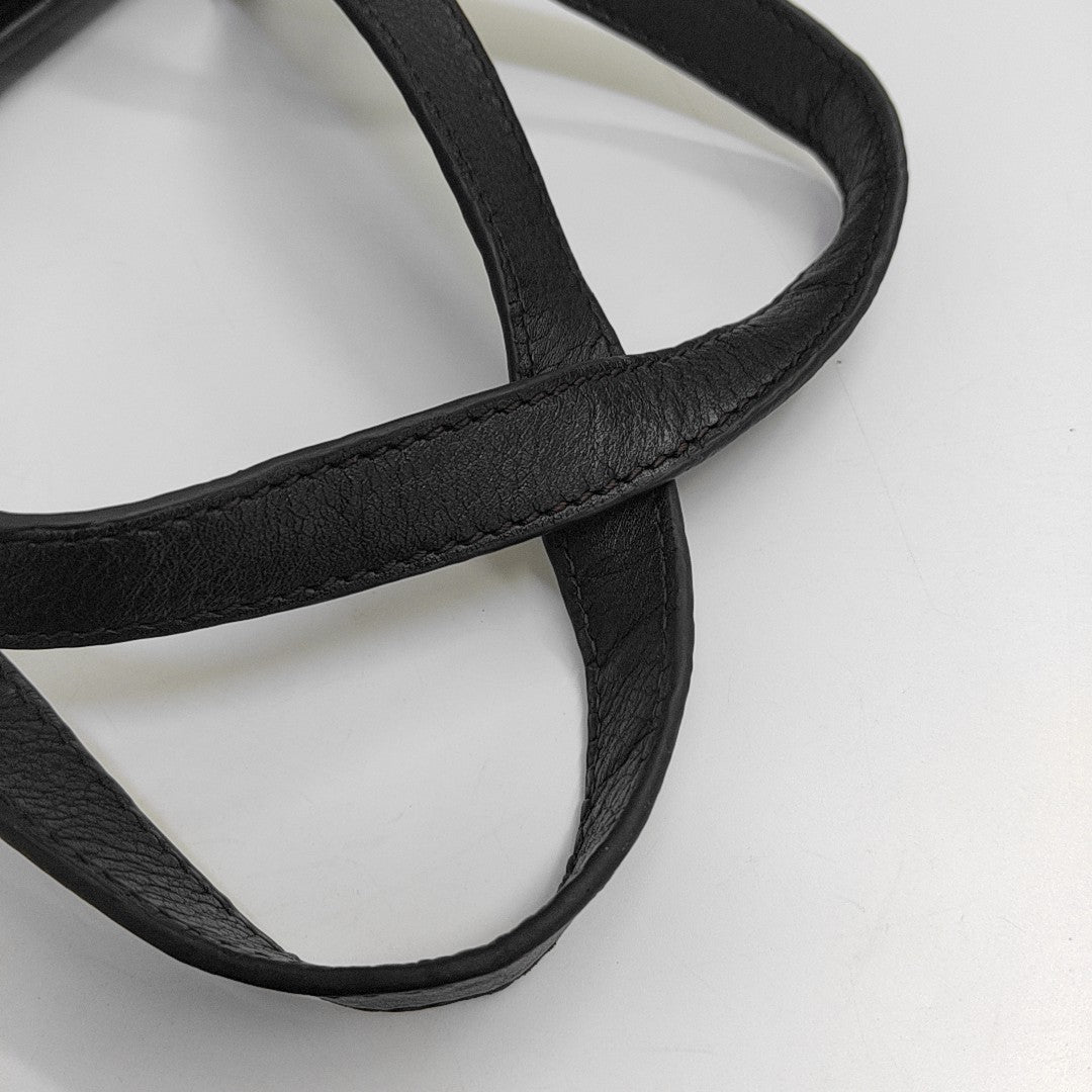 GG Imprime Monogram Calfskin Black