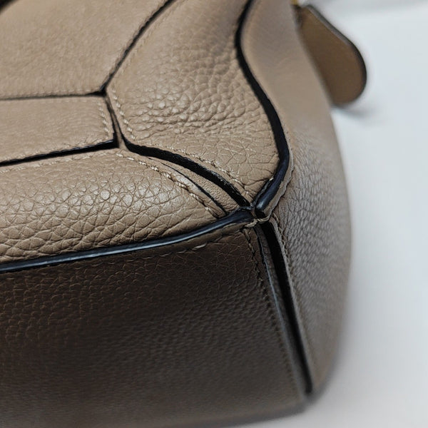 Puzzle Small Calfskin Beige