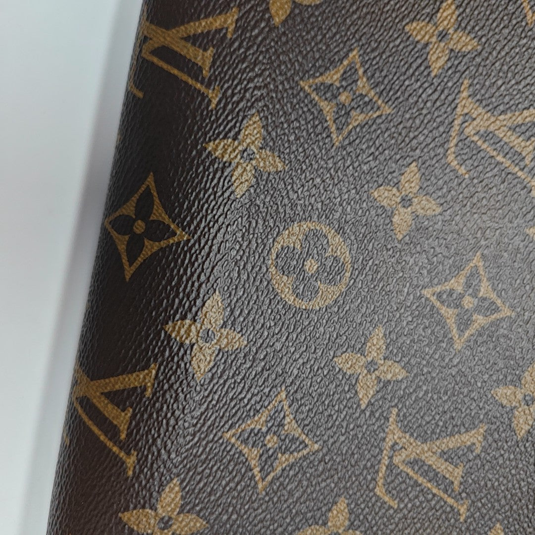 FÉLICIE Monogram Coated Canvas Brown