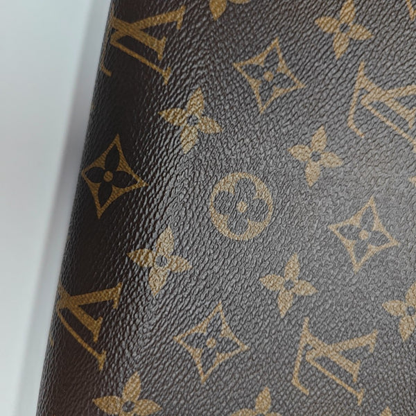 FÉLICIE Monogram Coated Canvas Brown