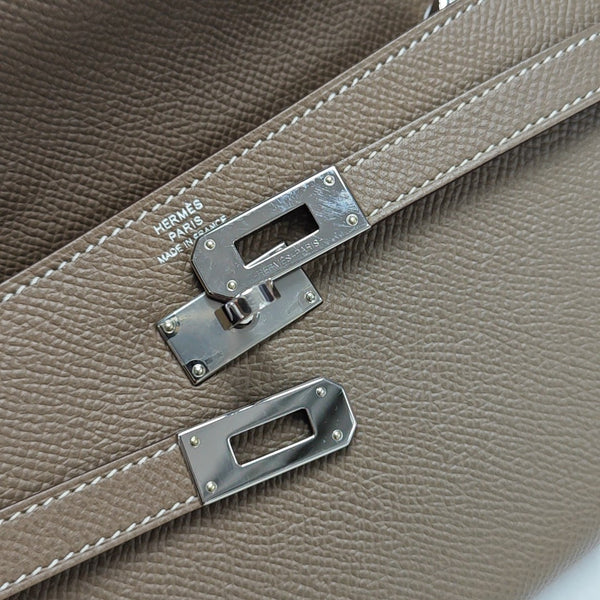 Kelly 20 Epsom Gray Wallet